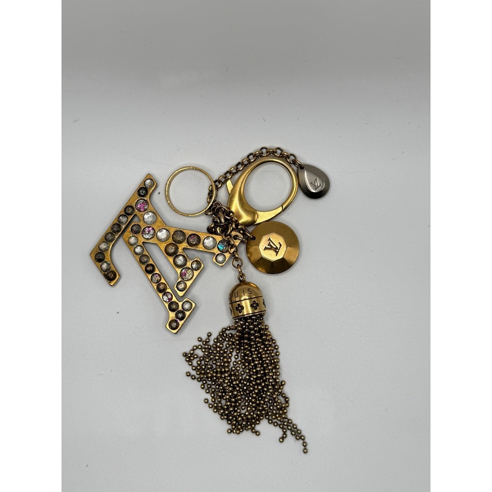 LOUIS VUITTON BIJOU DE SAC CALYPSE KEY RING CHARM - Picture 9 of 10